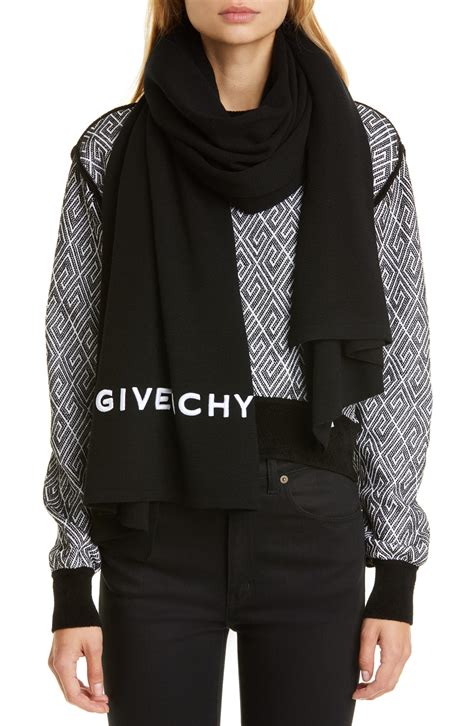 black and white givenchy scarf|givenchy clearance sale.